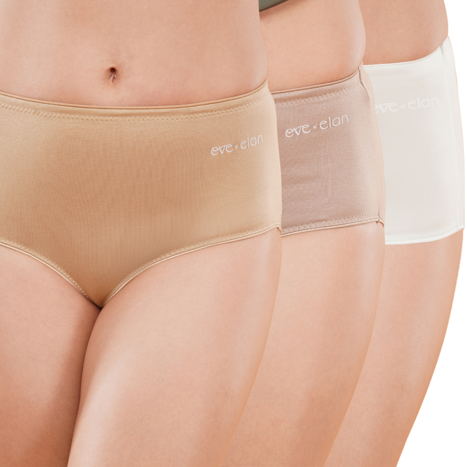 Form Ease Cotton-Rich High-Waist Brief With Full Coverage